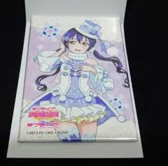 ラブライブ エアコミケ 缶バッジ ホワイトスノー 小泉花陽 小泉花陽 しかくい缶バッジ ホワイトスノー ラブライブ！ μ's スクエア