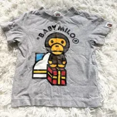 美品⭐️BAPE KIDS BABY MILO Tシャツ ブラウン90cm正規品 - メルカリ