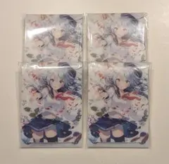 艦これ 響 組立式デッキケース 미개봉 4個セット