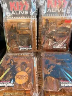 KISS ALIVE フィギュア 4体セット