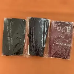 英字プリント ストッキング 3足セット