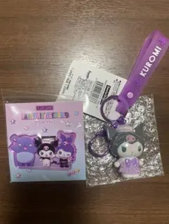 新品未使用クロミ マスコットキーホルダー アクリルクリップ 2点セット サンリオ