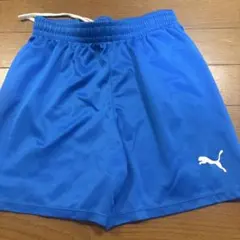 PUMA 青 ハーフパンツ　140