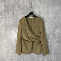 Aimeine 2wayブラウジングコクーンジレ ベージュ | Mercari