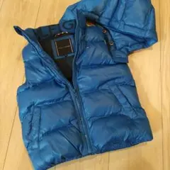 TOMMY HILFIGER 中綿ベスト 104サイズ 青