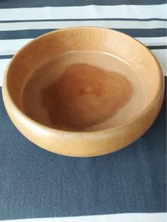 天然木　くりぬき鉢
