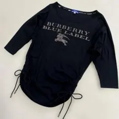 【新品同様】Burberryカットソー七分袖 レディース【38】M〜L相当