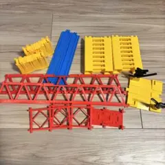 プラレール 大きな鉄橋＋ミニ橋脚セット
