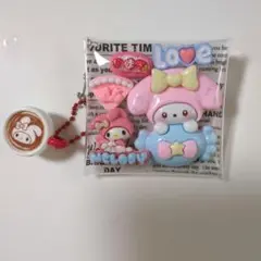 マイメロディ アクリルキーホルダー