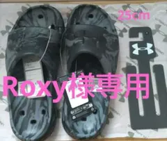 Under Armour ビーチサンダル 25.0cm ブラック/グレー