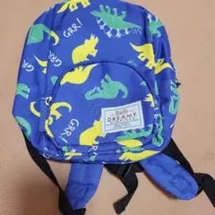BdeR キッズ リュック 恐竜柄 ブルーのサムネイル