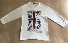 【未使用】イギリス国旗プリント長袖シャツ Mサイズ