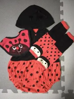 COMME CA ISM サイズ80ベビー着ぐるみ てんとう虫 ハチ 2点セット