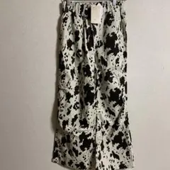 今季最新作　ニコアンド　プリントコーデュロイパンツ