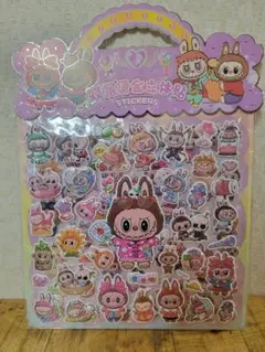 ３Dシール　ラブブ　Labubu　２枚綴り