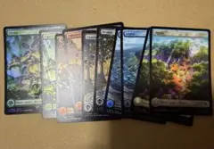 基本土地5種(平地/島/沼/山/森) Foil Secret Lair MTG - メルカリ