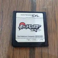 ニンテンドーDSソフト　ポケットモンスター　ホワイト