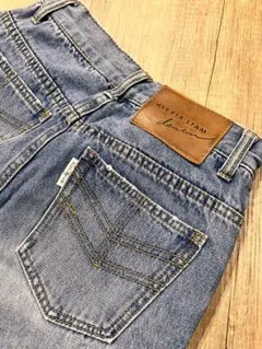 ALEXIA STAM ブーツカットデニム ライトブルー