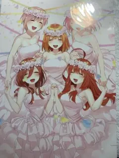 五等分の花嫁 映画特典 中野一花 中野二乃 中野三玖 中野四葉 中野五月