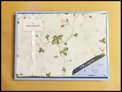 新品 ウェッジウッド フラットシーツ ワイルドストロベリー 140×240