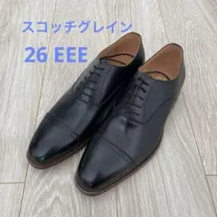 【新品未使用】SCOTCH GRAIN ブラックビジネスシューズ 26 EEE 2026年最新】スコッチグレイン 26 eeeの人気アイテム - メルカリ