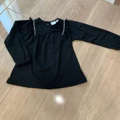 ZARA ブラック 長袖カットソー 110