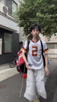 もんた着用　NFL MOSS ゲームシャツ