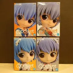 ヱヴァンゲリヲン 新劇場版 Qposket 綾波レイ 4種セット