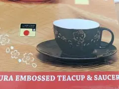 ハローキティ 桜エンボスカップ＆ソーサー