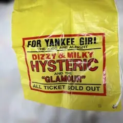 HYSTERIC ショッパーと大きな袋と服が入っていた透明の袋３点セット