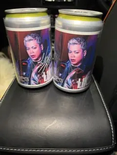 ランペ缶　ラベル　LIKIXA サイン入り　サインなし　2枚セット