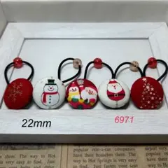 くるみボタン ヘアアクセサリー