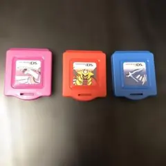 ニンテンドーDS カードケースポケモン３個セット