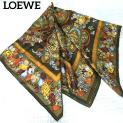 LOEWE ロエベ 大判 スカーフ ストール ヴィンテージ - メルカリ