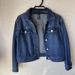 130㌢　デニム　ジャケット　子ども服