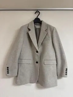 【COCO DEAL】ダブルフェイスツイードオーバージャケット