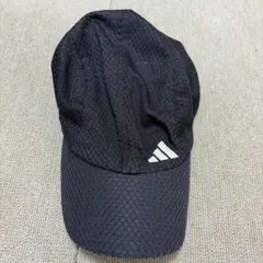 adidas メッシュキャップ 黒 テニスキャップ