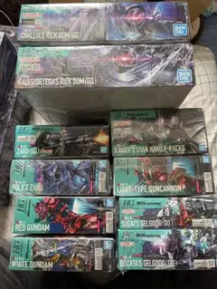 ガンプラまとめセット HG MG アンクシャ ガンダム ザク ドム ジム