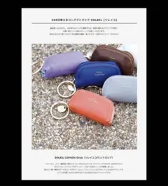 新品　SOLA COPAN エコバッグ ブルー 折りたたみ 収納ケース付きのサムネイル