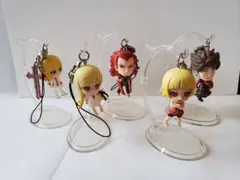 一番くじプレミアム 傷物語 熱血篇 G賞 ストラップ ５種類