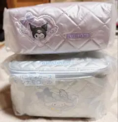 サンリオくじ クロミポーチ・シナモロール バニティーケース セット売り
