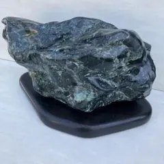 紅梅石 梅花石 花紋石 5.9kg台座付 鑑賞石 水石 天然石 原石 美石 飾石