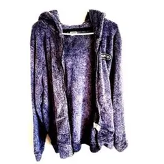 OUTDOOR フリースジャケット青みグレー