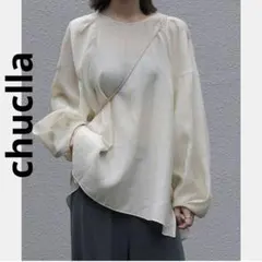 [chuclla] sheer volume blouse シアータックブラウスのサムネイル