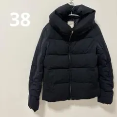 M-premier BLACK（エムプルミエブラック）ダウンジャケット 36 黒 
