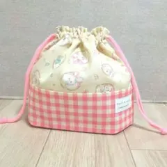 うさぎ柄　お弁当袋 　女の子　ハンドメイド　匿名配送