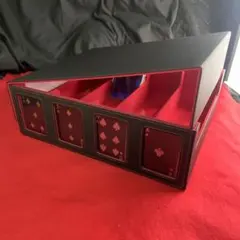 4連 窓付き ストレージボックス デッキケース トレカケース カードケース