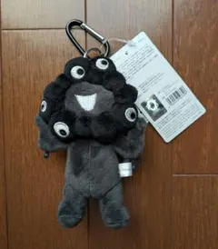黒ミャクミャク カラビナ付き 立ちバージョン 万博