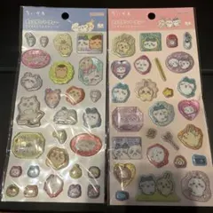 ちいかわ　ポップデコパーティー　2枚セット　ハチワレ　うさぎ　新品　ラメきら