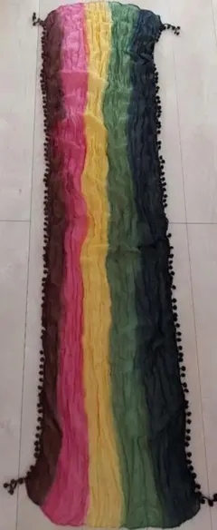 ★アジアン系エスニック系ファッション 大判ロングストール・ショール アジアン雑貨